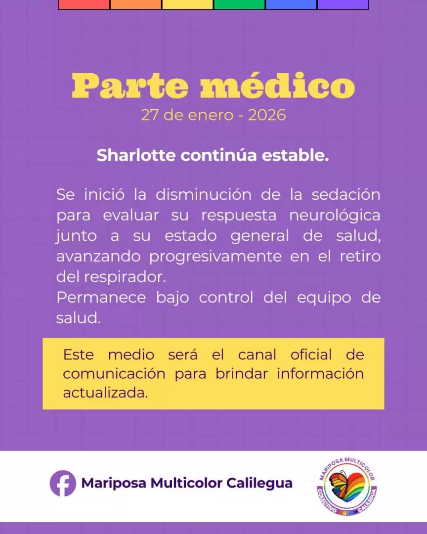 Parte m�dico de Sharlotte Plaza