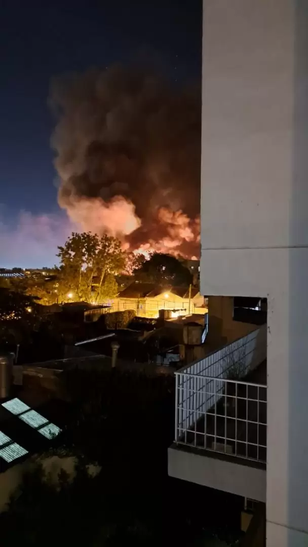 Explosión en la madrugada y pánico en San Fernando