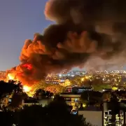 Explosi�n y p�nico en San Fernando: una f�brica qu�mica ardi� y el estruendo se sinti� a kil�metros