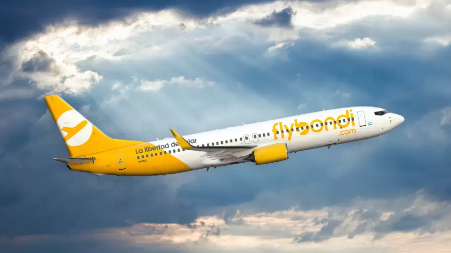 "La libertad de volar", es el slogan de Flybondi