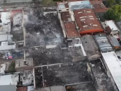 Explosi�n en la madrugada y p�nico en San Fernando