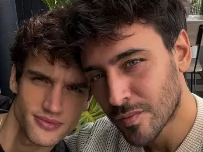 Lizardo Ponce y su novio