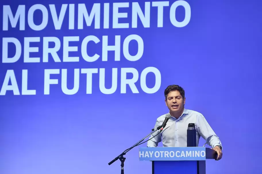 El Movimiento Derecho al Futuro de Axel Kicillof lo quiere concentrado para las presidenciales de 2027