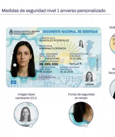 El Registro Nacional de las Personas oficializ� un nuevo DNI electr�nico y actualizaciones en el pasaporte argentino