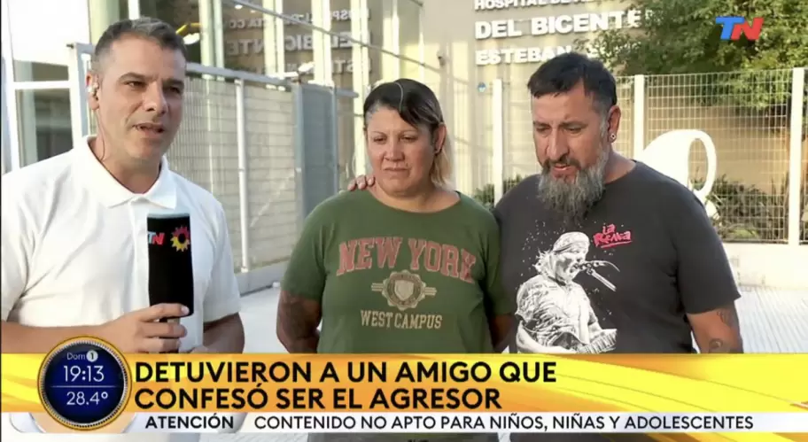 Los padres de Thiago