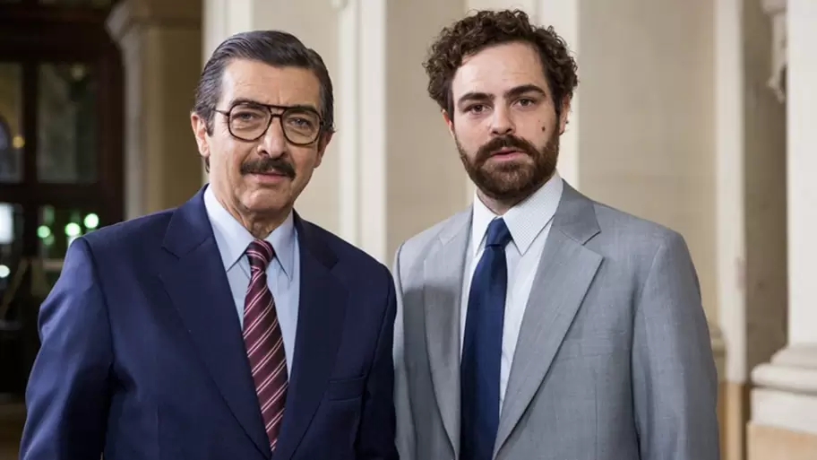 Lanzani junto a Francella en Argentina, 1985