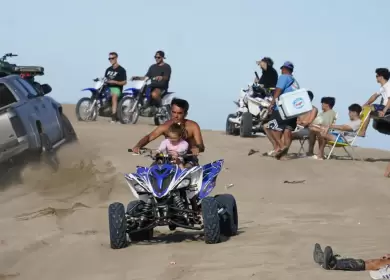 Una escena de lo m�s com�n en La Fronterita