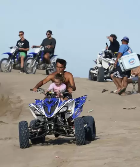 Una escena de lo m�s com�n en La Fronterita