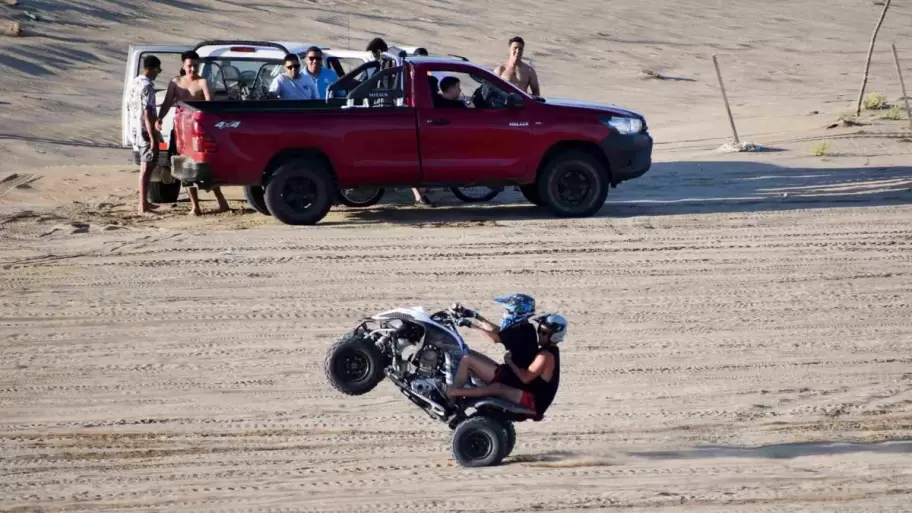 Una escena que se repite en La Fronterita