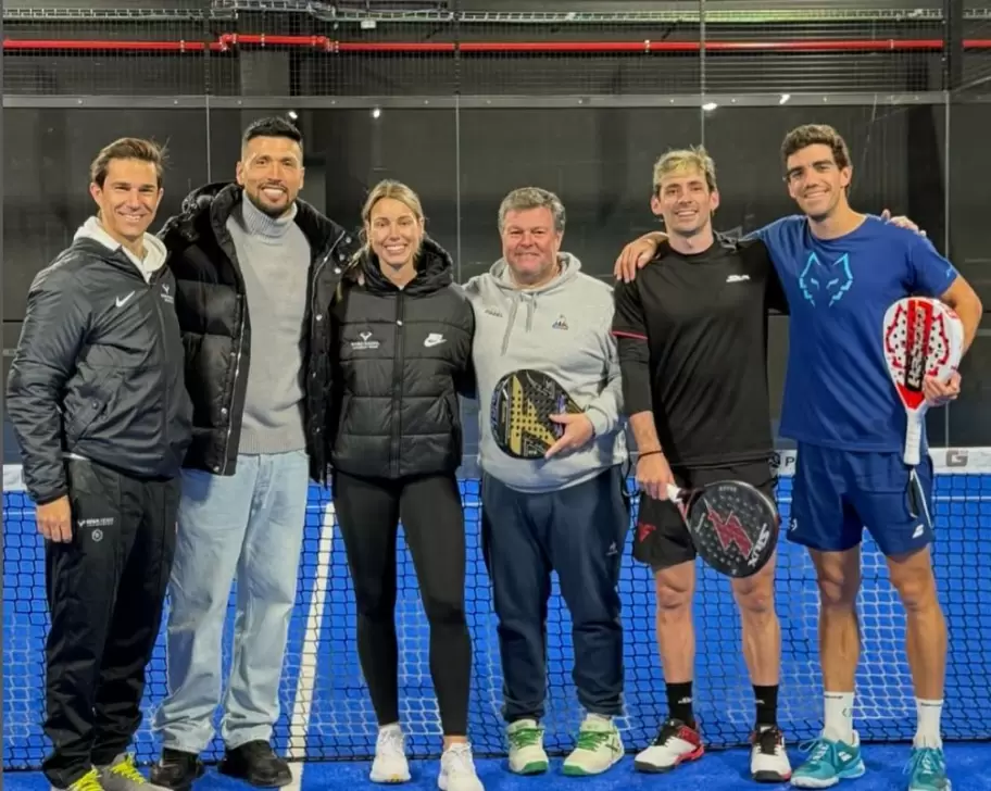 Ezequiel Garay dej� el f�tbol profesional en 2021 y ahora vive su otra pasi�n: el p�del