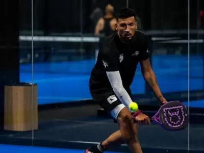 Ezequiel Garay dej� el f�tbol profesional en 2021 y ahora vive su otra pasi�n: el p�del