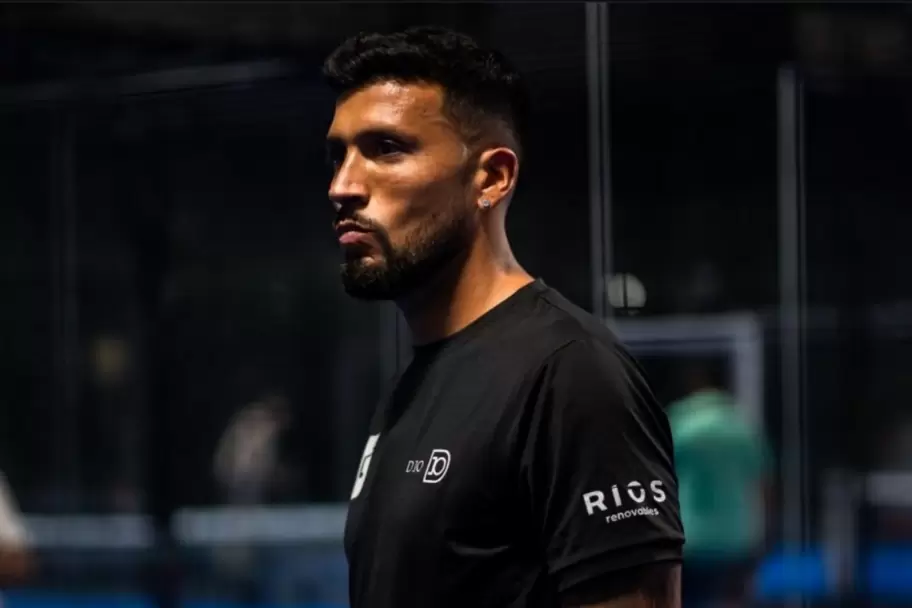 Ezequiel Garay dej� el f�tbol profesional en 2021 y ahora vive su otra pasi�n: el p�del
