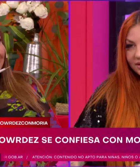 Moria Cas�n volvi� a recibir a Lowrdez Fern�ndez en su programa.