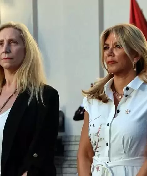 Karina Milei y Bettina Bulgheroni