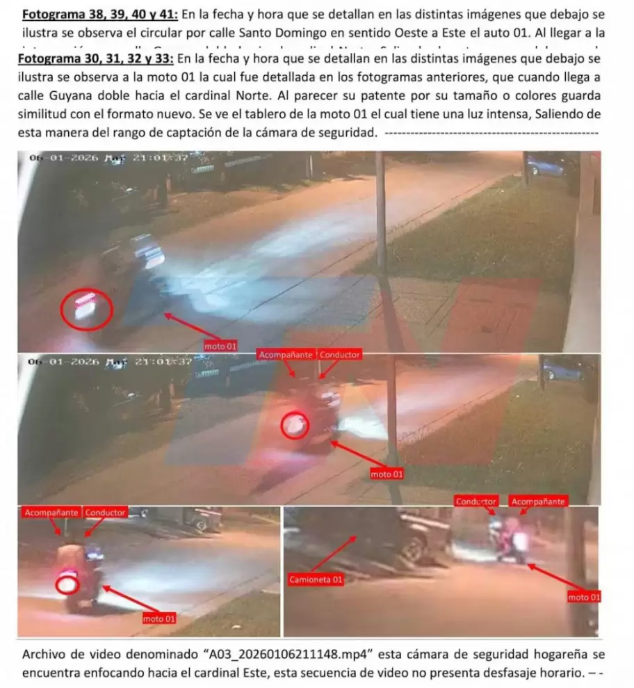 Las c�maras de seguridad determinaron que �rika Antonella �lvarez no sali� con vida de la casa de Felipe Sosa