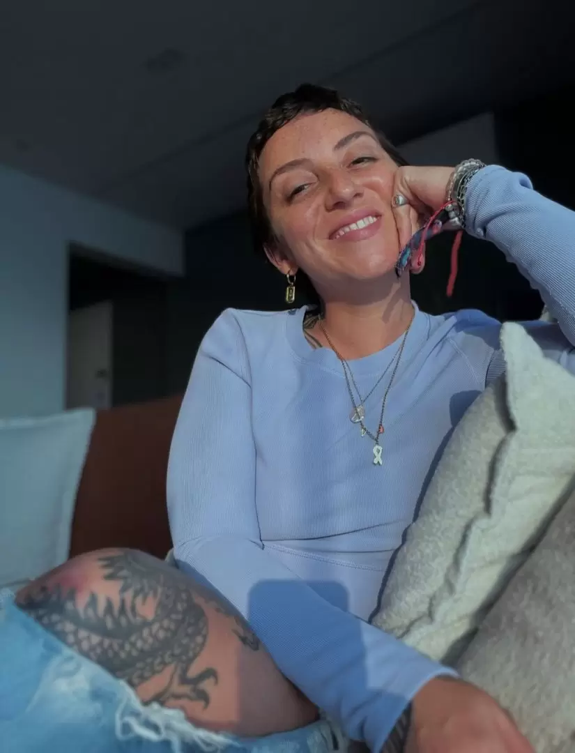 Victoria V�zquez utiliza las redes sociales para concientizar, desde su experiencia, sobre el c�ncer