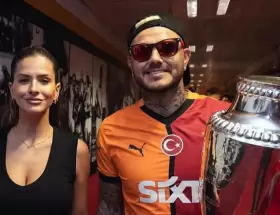 China Su�rez y Mauro Icardi