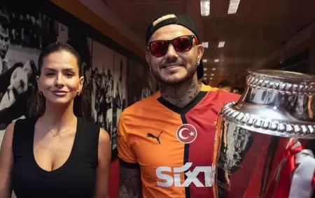 China Su�rez y Mauro Icardi