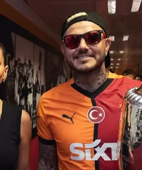 China Su�rez y Mauro Icardi