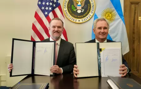 Argentina firm� un Acuerdo de Comercio e Inversi�n Rec�proco con Estados Unidos.