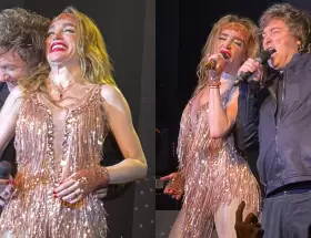 F�tima Fl�rez y Javier Milei