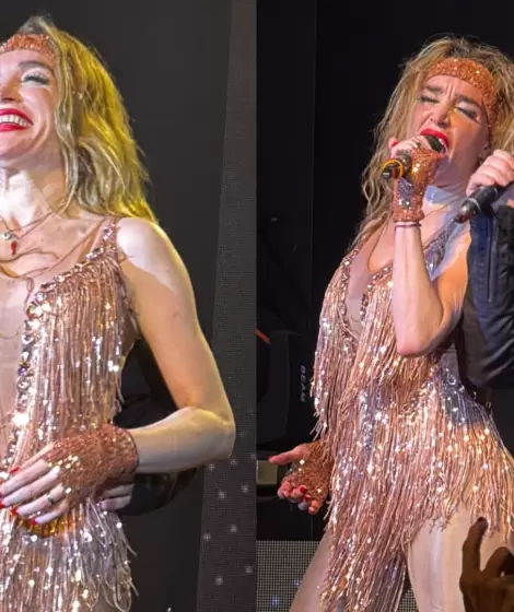 F�tima Fl�rez y Javier Milei