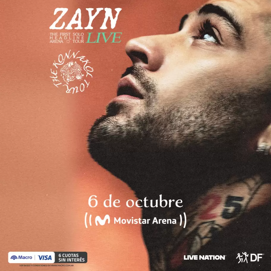 ZAYN en Argentina