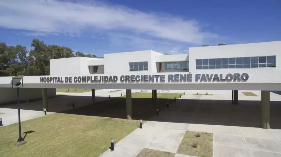 El Hospital Ren� Favaloro de Santa Rosa, La Pampa.