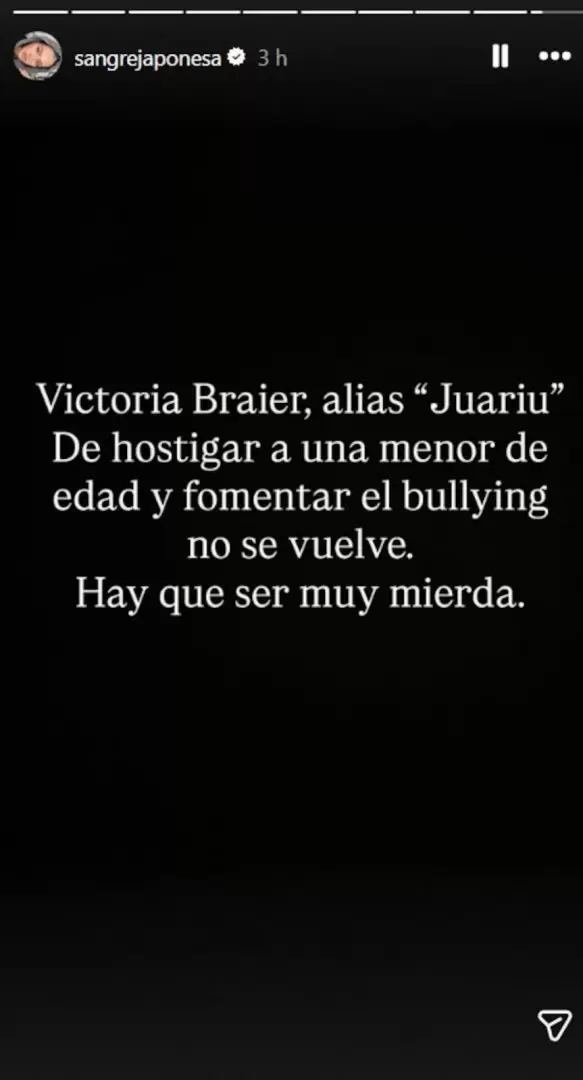 La China Su�rez cruz� furiosa a Juariu