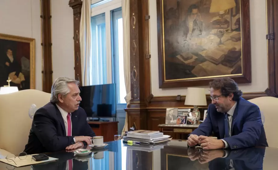 Alberto Fern�ndez y Marcos Lavagna