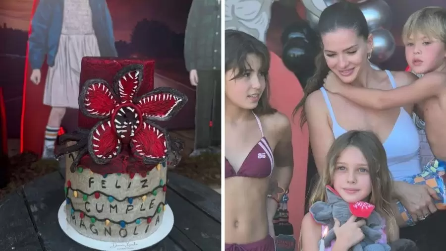 As� fue el cumplea�os de Magnolia, hija de la China Su�rez, en la casa de Mauro Icardi