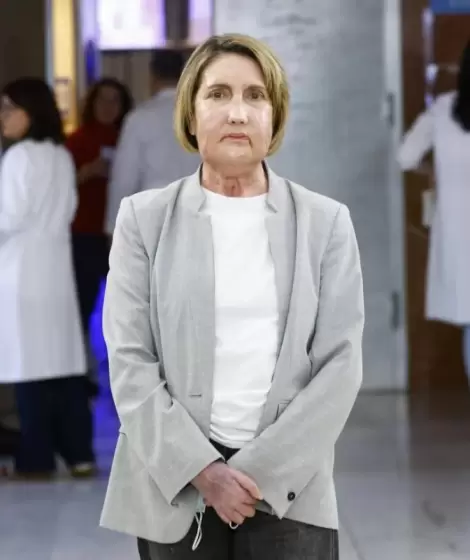 Carme es la paciente que se someti� al primer trasplante de cara utilizando con donante que recibi� eutanasia