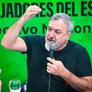 Aguiar pidi� a gobernadores peronistas no ser "cobardes" y llam� a movilizar "aunque la CGT no convoque"