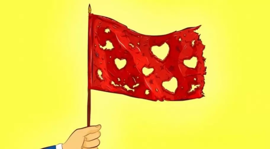 Las red flags son se�ales de alerta dentro de un v�nculo afectivo