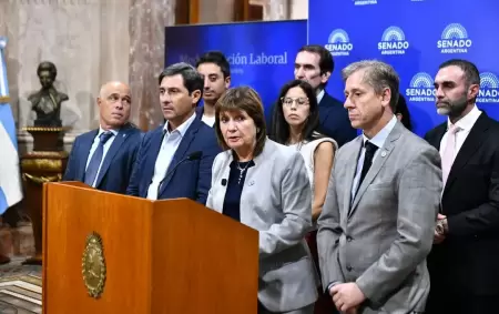 Patricia Bullrich anunci� un "acuerdo" para tratar el proyecto.