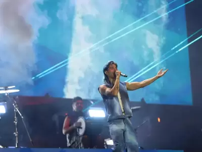 Luck Ra recibi� un golpe en la cara durante el Festival de la Confluencia