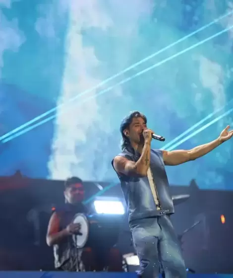 Luck Ra recibi� un golpe en la cara durante el Festival de la Confluencia