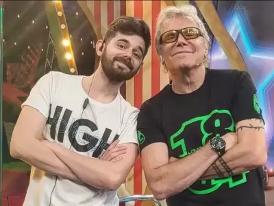 Beto Casella y su hijo Franco Casella