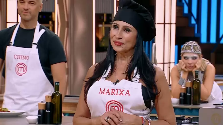 Marixa Balli no tuvo una buena noche cocinando grillos en Masterchef