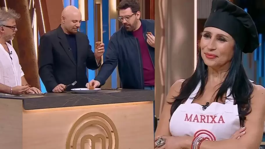 A Marixa Balli se le borr� la sonrisa cuando los jurados de Masterchef criticaron su palto