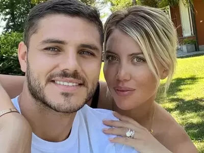 Mauro Icardi y Wanda Nara