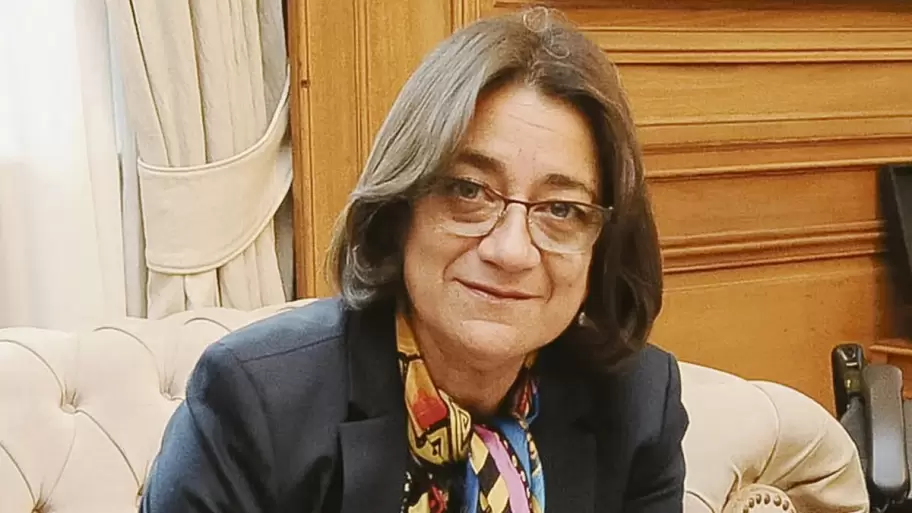 La senadora peronista Luc�a Corpacci denunci� irregularidades en los procesos del debate de la reforma laboral