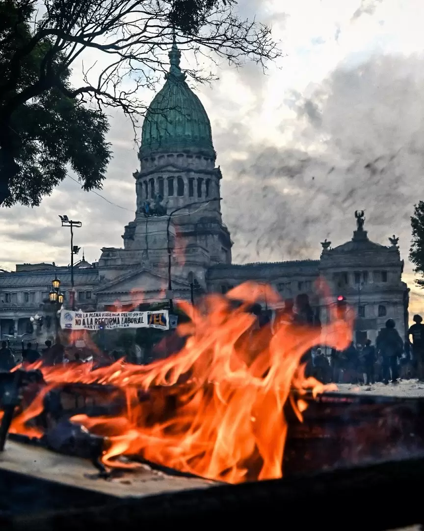 Represi�n en el Congreso