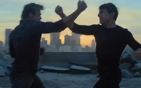Brad Pitt y Tom Cruise en una escena de acci�n que s�lo sucedi� en la herramienta de IA Seedance 2.0 de la empresa china ByteDance.