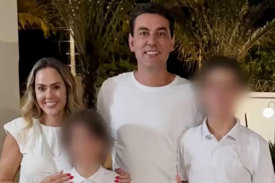 Thales Naves Alves Machado, de 40 años, asesinó a sus dos hijos