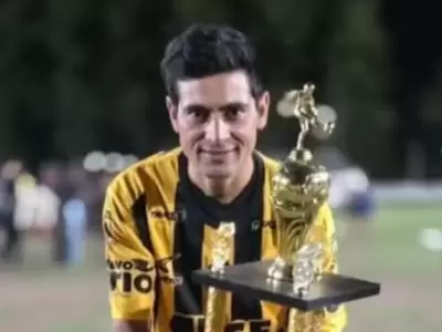 Exequiel Fern�ndez, de 34 a�os, ten�a una herida de arma de fuego en el rostro.