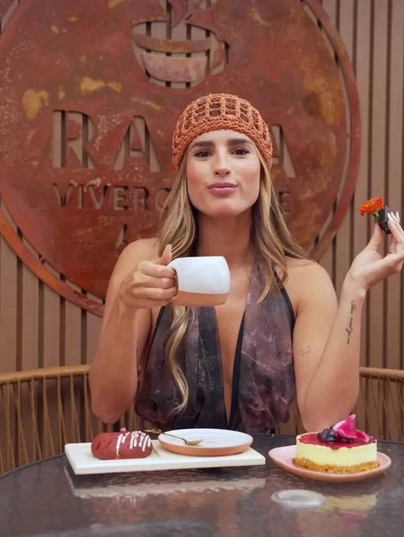 Juli Poggio cont� que su cafeter�a en Pilar est� siendo un �xito