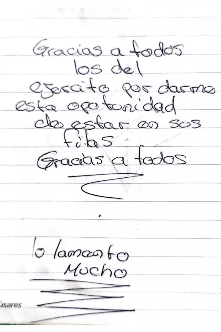 La carta del soldado Rodrigo G�mez revela la trama de amenazas y deudas