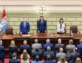 El gobernador inaugur� el 144� Per�odo Ordinario de la Legislatura de Santa Fe.