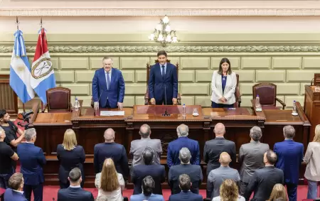El gobernador inaugur� el 144� Per�odo Ordinario de la Legislatura de Santa Fe.
